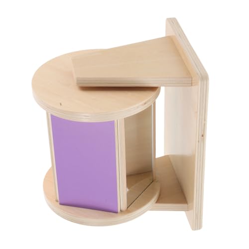 Milisten Vorschulspielzeug Trommel Montessori- für Kleinkinder Kindertrommel Rad drehendes Spinnenspielzeug -Spinntrommel Holz Milisten Vorschulspielzeug Trommel Montessori- für Kleinkinder Kindertrommel Rad drehendes Spinnenspielzeug -Spinntrommel Holz von Milisten