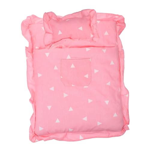 Milisten Weicher Puppenschlafsack aus Baumwolle Abnehmbar Komfortabler Schlafsack für Puppen Dekorativ Langlebig Leicht zu Verstauen Zubehör für Puppenbett und Spielset Milisten Weicher Puppenschlafsack aus Baumwolle Abnehmbar Komfortabler Schlafsack für Puppen Dekorativ Langlebig Leicht zu Verstauen Zubehör für Puppenbett und Spielset von Milisten
