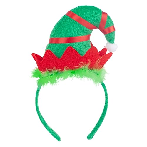 Milisten Weihnachtliches Haarband mit Grüner Weihnachtsmütze Party Haaraccessoire für Cosplay Familienfeiern und Fotoshootings Langlebig und Angenehm zu Tragen Milisten Weihnachtliches Haarband mit Grüner Weihnachtsmütze Party Haaraccessoire für Cosplay Familienfeiern und Fotoshootings Langlebig und Angenehm zu Tragen von Milisten