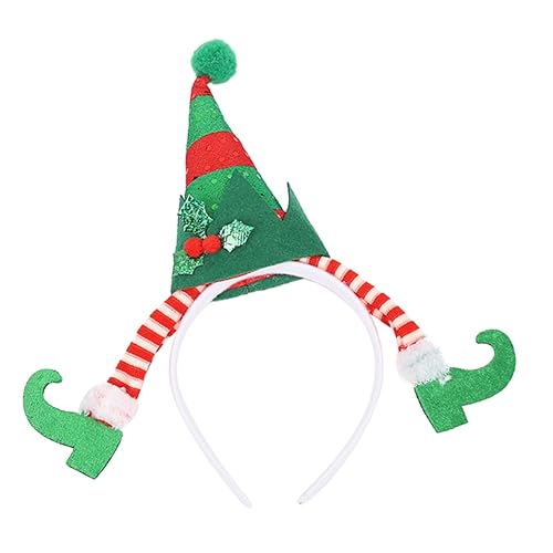 Milisten Weihnachtliches Stirnband mit Bein und Mütze Festliches Haarschmuck Accessoire für Erwachsene Vielseitig Passend zu Frisuren für Weihnachtsfeier und Cosplay Milisten Weihnachtliches Stirnband mit Bein und Mütze Festliches Haarschmuck Accessoire für Erwachsene Vielseitig Passend zu Frisuren für Weihnachtsfeier und Cosplay von Milisten