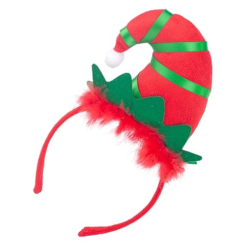 Milisten Weihnachts Haarband mit Weihnachtsmütze Lustiges Kostümzubehör für Erwachsene Accessoire für Festlichkeiten Cosplay und Weihnachtsfeiern Leicht und Bequem zu Tragen Milisten Weihnachts Haarband mit Weihnachtsmütze Lustiges Kostümzubehör für Erwachsene Accessoire für Festlichkeiten Cosplay und Weihnachtsfeiern Leicht und Bequem zu Tragen von Milisten