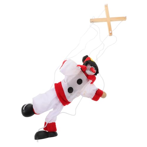 Milisten Weihnachts -Schneemannspielzeug Puppenmarionette Marionettenpuppen Tell dir vor, zu Mini-Schneemann-Zubehör -Schneemann Holzmarionette Handpuppe Stoff Milisten Weihnachts -Schneemannspielzeug Puppenmarionette Marionettenpuppen Tell dir vor, zu Mini-Schneemann-Zubehör -Schneemann Holzmarionette Handpuppe Stoff von Milisten