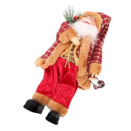 Milisten Weihnachtsmann Figur Stehend Weihnachtsdeko Tischdekoration Langlebig für Wohnzimmer Büro Party Milisten Weihnachtsmann Figur Stehend Weihnachtsdeko Tischdekoration Langlebig für Wohnzimmer Büro Party von Milisten