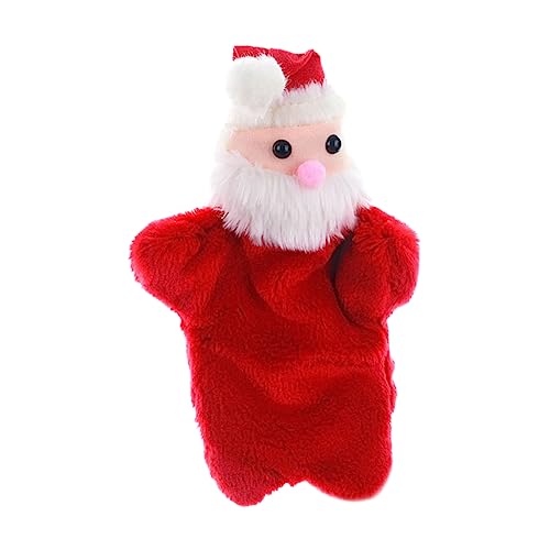 Milisten Weihnachtsmann Fingerpuppe aus Superweichem Plüsch Niedliches Cartoon Fingerpuppenspielzeug für Interaktives Lernspiel Kommunikation und Fantasie für Weihnachtsgeschichten Milisten Weihnachtsmann Fingerpuppe aus Superweichem Plüsch Niedliches Cartoon Fingerpuppenspielzeug für Interaktives Lernspiel Kommunikation und Fantasie für Weihnachtsgeschichten von Milisten