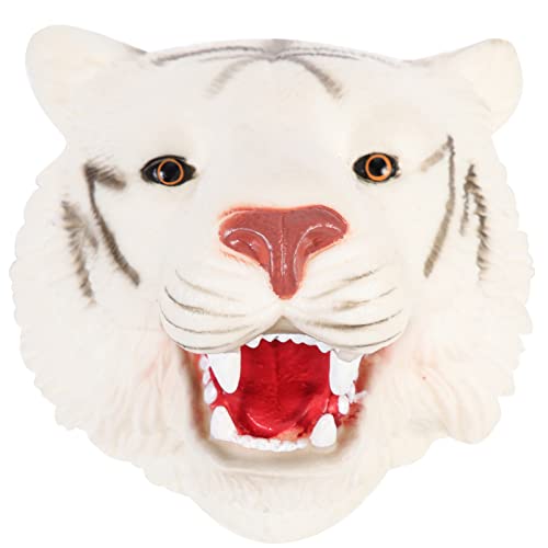 Milisten Weißer Tiger Handpuppenkopf Pfote Plüsch Marionette Mädchen Kinderspielzeug Fingerpuppen Kinderpuppenspielzeug zum Geschichtenerzählen Interaktives Vinyl Milisten Weißer Tiger Handpuppenkopf Pfote Plüsch Marionette Mädchen Kinderspielzeug Fingerpuppen Kinderpuppenspielzeug zum Geschichtenerzählen Interaktives Vinyl von Milisten