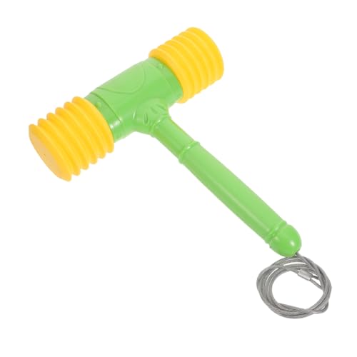 Milisten Whacking Toy Mallet Gelb Ergonomischer Kunststoffhammer für Präzises Pounding Spiel Robustes Benutzerfreundliches Whacking Game Prop für Familienunterhaltung und Hauspartys von Milisten