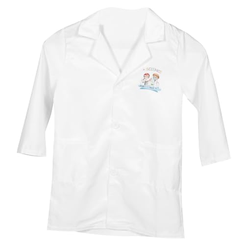 Milisten Wissenschaftler Kostüm Für Waschbarer Labormantel Für Jungen Für Cosplay Partys Und Rollenspiele Mit Taschen Und Knöpfen Für Kleine Milisten Wissenschaftler Kostüm Für Waschbarer Labormantel Für Jungen Für Cosplay Partys Und Rollenspiele Mit Taschen Und Knöpfen Für Kleine von Milisten