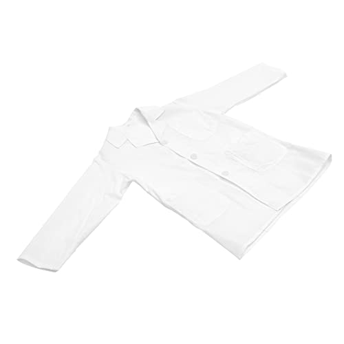 Milisten Wissenschaftlerkostüm für Weißer Labormantel mit Taschen für Große Jungen und Perfektes Accessoire für Kreative Partys und Cosplay von Milisten