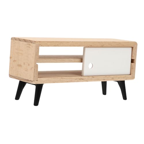 Milisten Zubehör Für Puppenhäuser Vortäuschen Spielmöbel Stellen Sie Sich Vor, Zu Kinderspielzeug Mini-Layout-Requisite Puppenhaus-tv-Schrank Tv- Holz Milisten Zubehör Für Puppenhäuser Vortäuschen Spielmöbel Stellen Sie Sich Vor, Zu Kinderspielzeug Mini-Layout-Requisite Puppenhaus-tv-Schrank Tv- Holz von Milisten