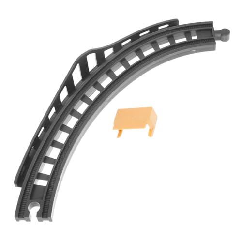 Milisten Zuggleis, Kunststoff, Gebogen, Eisenbahnschiene, Spielzug, Spielzeug, Zugersatzteil, Klassisches Eisenbahngebäude, Spielzeug, Eisenbahngleis Milisten Zuggleis, Kunststoff, Gebogen, Eisenbahnschiene, Spielzug, Spielzeug, Zugersatzteil, Klassisches Eisenbahngebäude, Spielzeug, Eisenbahngleis von Milisten
