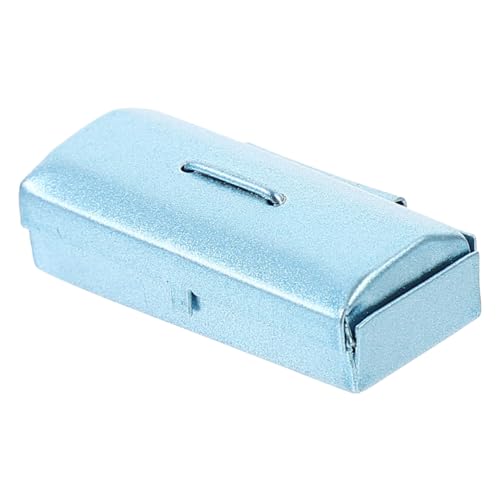 Milisten kleine Werkzeugkiste Miniatur Mini -Artikel dekorativer Kleiner Werkzeugkoffer Tiny House Werkzeugkoffer Toolbox-Modell Mini-Werkzeugkoffer Eisen Blue Milisten kleine Werkzeugkiste Miniatur Mini -Artikel dekorativer Kleiner Werkzeugkoffer Tiny House Werkzeugkoffer Toolbox-Modell Mini-Werkzeugkoffer Eisen Blue von Milisten
