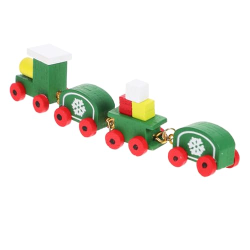 Milisten kleine Zugverzierung Weihnachtsdekorationen Urlaub Land Miniatur-Puppenhauszubehör für winzig Zug Puppenhausdekor Miniaturzug puppenhaus schmuck hölzern Grün Milisten kleine Zugverzierung Weihnachtsdekorationen Urlaub Land Miniatur-Puppenhauszubehör für winzig Zug Puppenhausdekor Miniaturzug puppenhaus schmuck hölzern Grün von Milisten