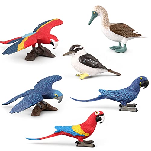 Milisten künstliches Modell Tiermodell Vögel Modell Blue von Milisten
