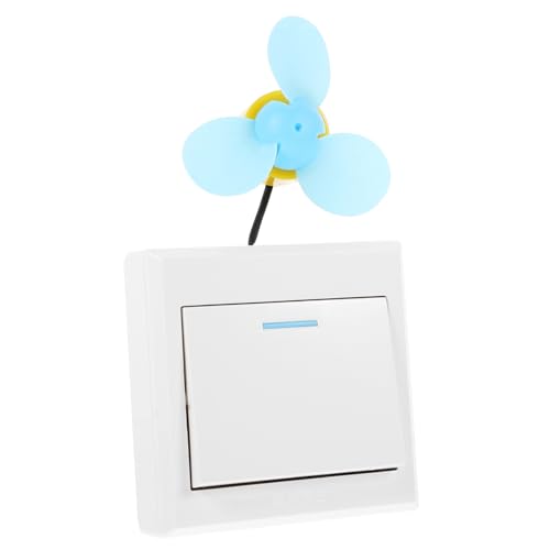 Milisten lustiges Kinderspielzeug interaktives Interactive Toys bastelset small Fan für wissenschaftliche Experimente Vielbeschäftigter Board-DIY-Fan Plastik von Milisten