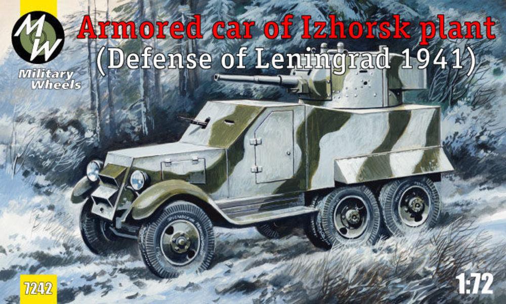 Armored car of Izhorsk plant, Leningrad Armored car of Izhorsk plant, Leningrad von Military Wheels