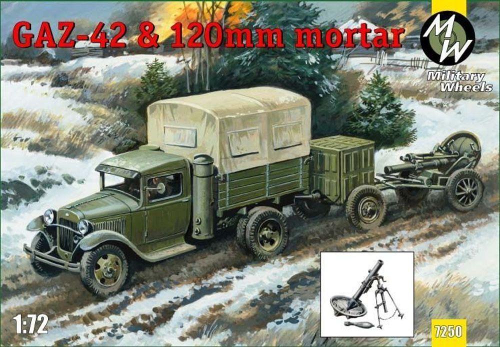 GAZ-42 & 120 mm mortar GAZ-42 & 120 mm mortar von Military Wheels