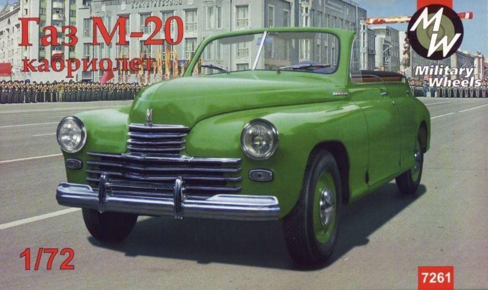 GAZ-M20 Pobeda cabriolet, Soviet car GAZ-M20 Pobeda cabriolet, Soviet car von Military Wheels