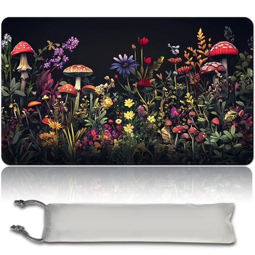 MTG Spielmatte MTG PlayMat -60cm x 35cm, Originalkunst, rutschfeste TCG Spielmatte mit Gummiboden und genähten Kanten, Commander TCG Rollbar & Faltbare Kartenmatte (No Zone,mtg48-5) von MilkPlaymat