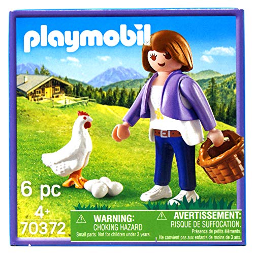 Milka Limited Edition Playmobil 2020-70372 Frau mit Huhn und Eiern Milka Limited Edition Playmobil 2020-70372 Frau mit Huhn und Eiern von Milka/Playmobil