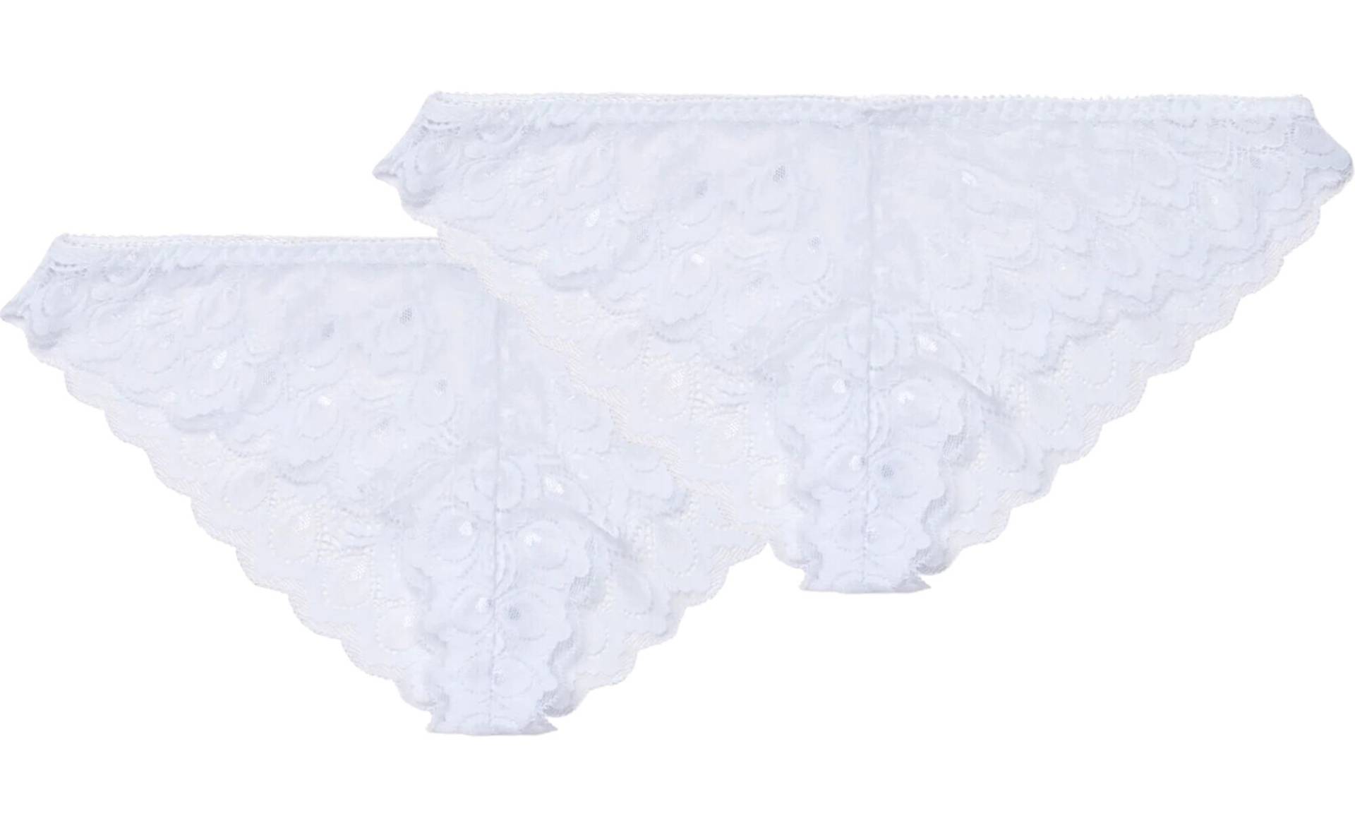 Milki Hipster 2er-Pack, White L Milki Hipster 2er-Pack, White L von Milki