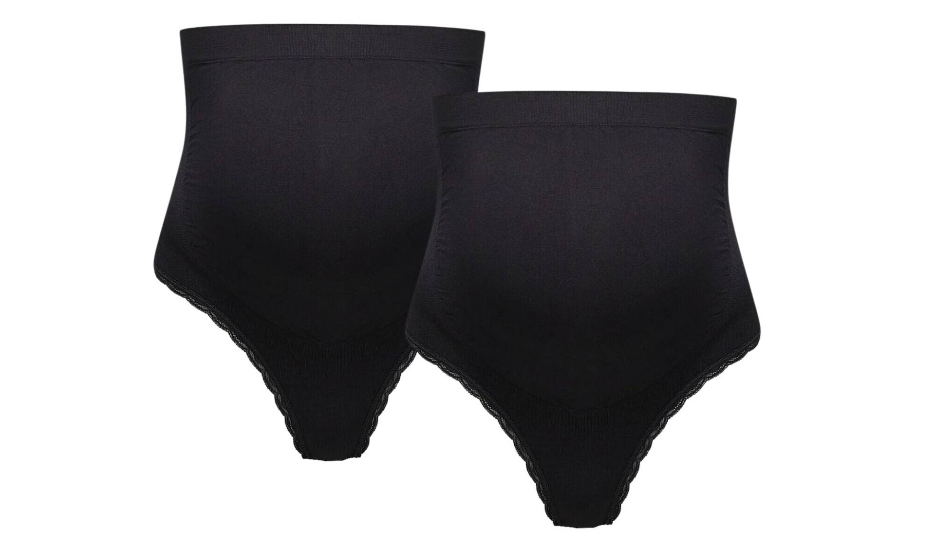 Milki Hipster Umstandshöschen 2er-Pack, Black XS-S Milki Hipster Umstandshöschen 2er-Pack, Black XS-S von Milki