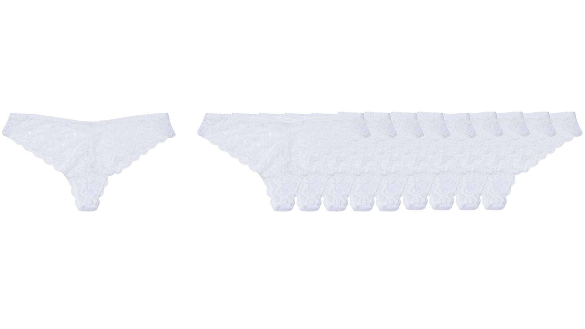 Milki String Spitze 10er-Pack, White Milki String Spitze 10er-Pack, White von Milki