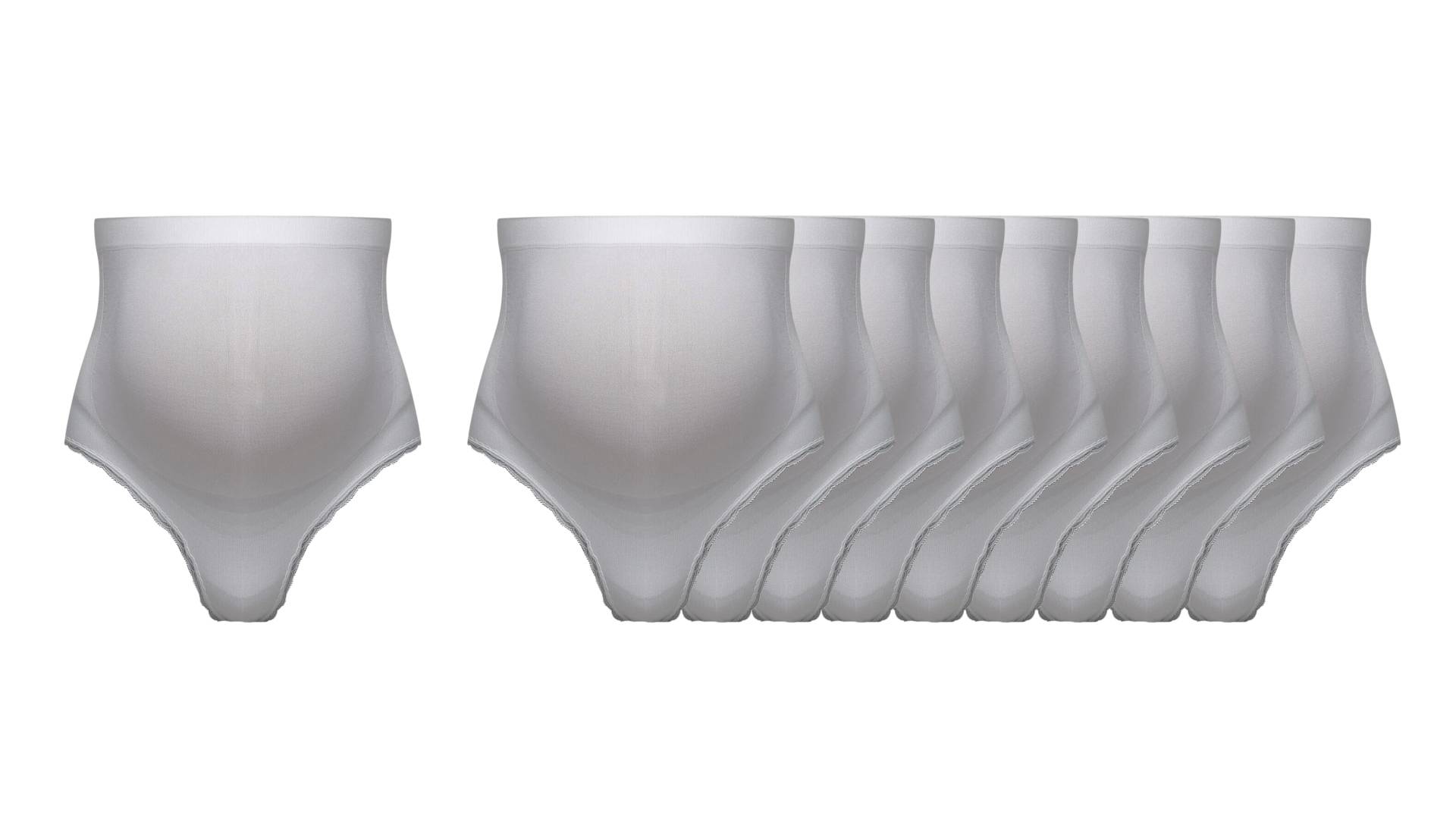 Milki String Umstandshöschen 10er-Pack Gr. XS-S, White Milki String Umstandshöschen 10er-Pack Gr. XS-S, White von Milki