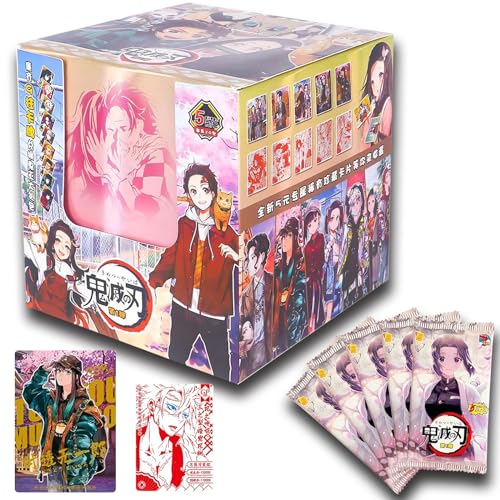 Demon sl-Ayer Anime Karten Demon sl-Ayer nezuko 20 Packungen pro Karton/5 Blatt pro Packung (100 Blatt) 4 von Millel