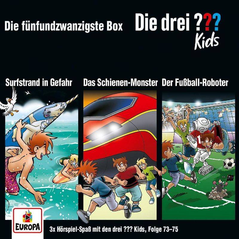 Die drei ???-Kids - Die fünfundzwanzigste Box (Folgen 73-75) (3 CDs) von Miller Sonstiges Wortprogramm