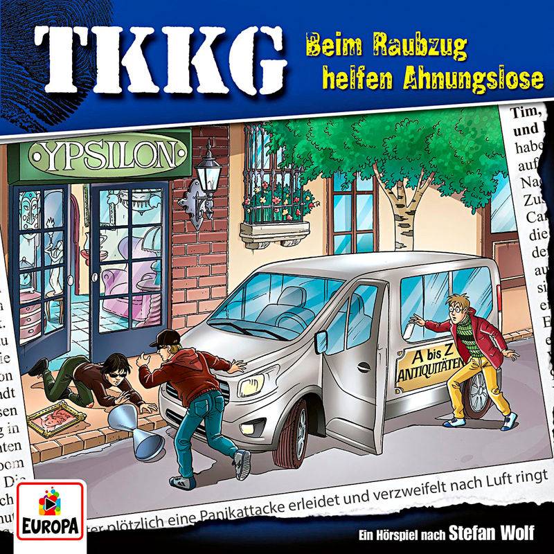 Ein Fall für TKKG - Beim Raubzug helfen Ahnungslose, 1 Audio-CD,1 Audio-CD von Miller Sonstiges Wortprogramm