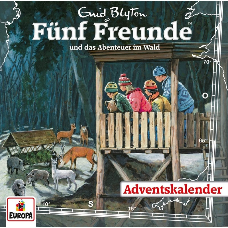 Fünf Freunde Adventskalender - ...und das Abenteuer im Wald (2 CDs) von Miller Sonstiges Wortprogramm