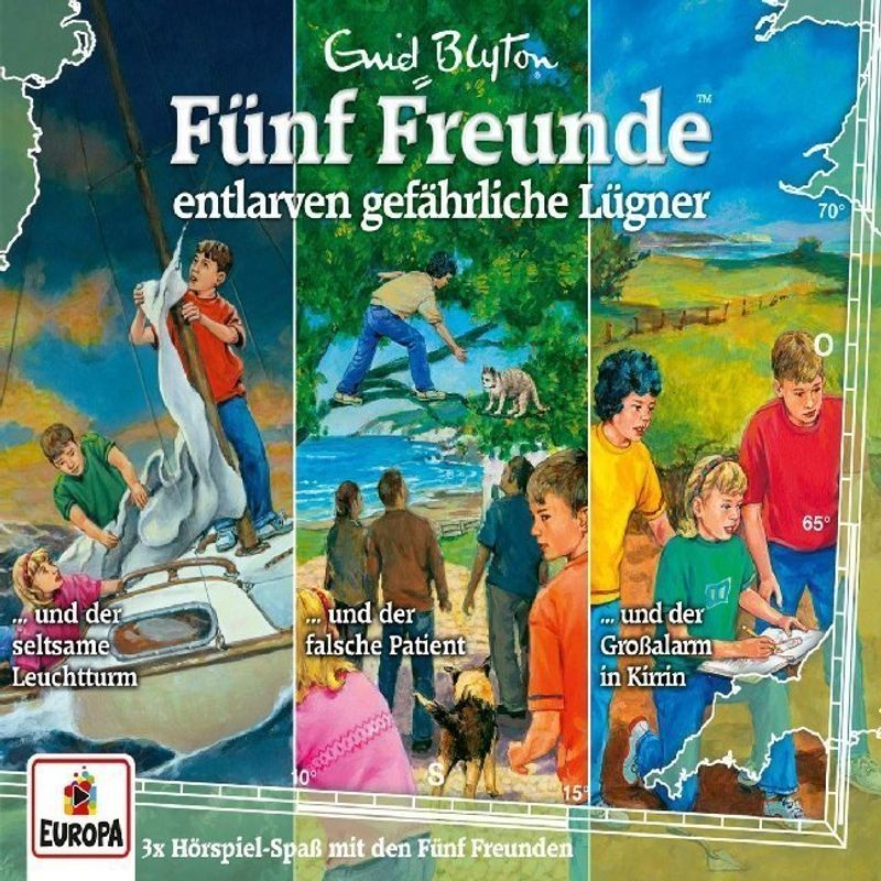 Fünf Freunde entlarven gefährliche Lügner - Die 33. Box (3 CDs) von Miller Sonstiges Wortprogramm