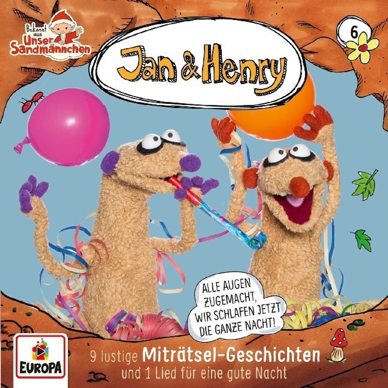 Jan & Henry.Tl.6,1 Audio-CD von Miller Sonstiges Wortprogramm