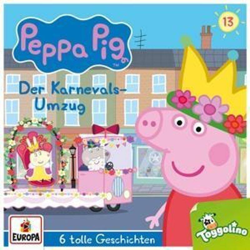 Peppa Pig Hörspiele - Der Karnevalsumzug (und 5 weitere Geschichten),1 Audio-CD von Miller Sonstiges Wortprogramm