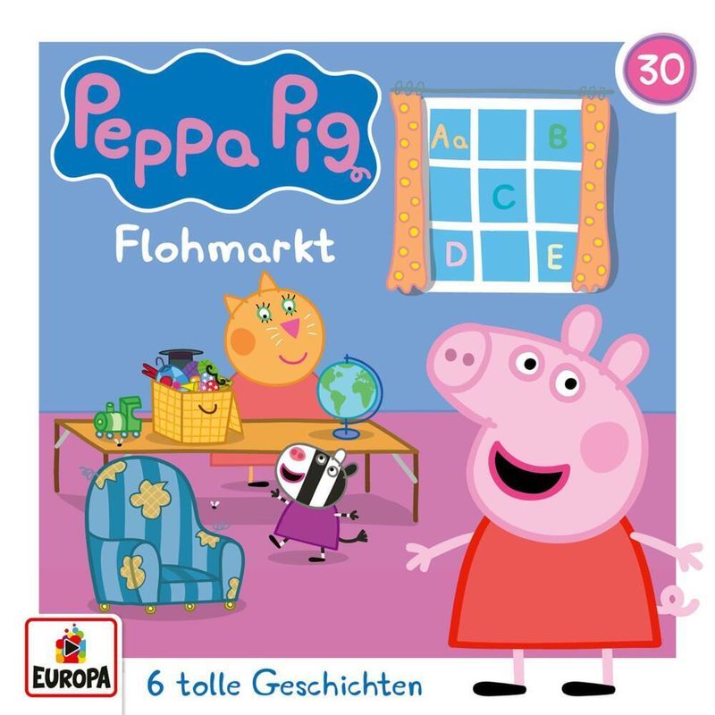 Peppa Pig Hörspiele - Flohmarkt,1 Audio-CD von Miller Sonstiges Wortprogramm