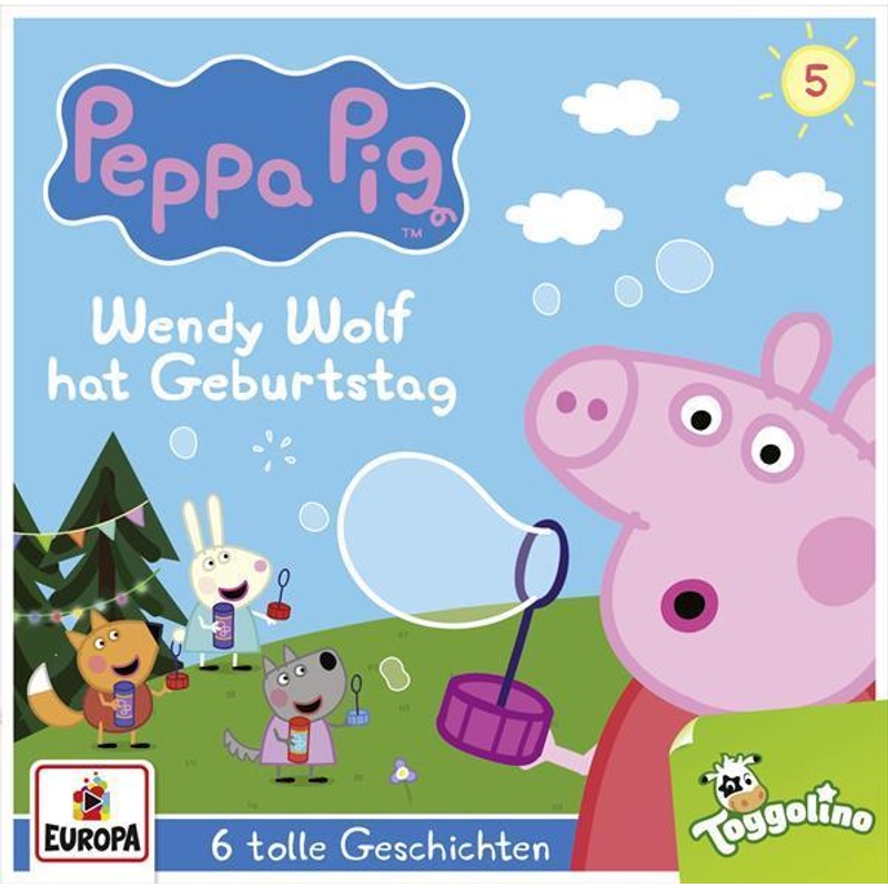 Peppa Pig Hörspiele - Wendy Wolf hat Geburtstag (und 5 weitere Geschichten),1 Audio-CD von Miller Sonstiges Wortprogramm