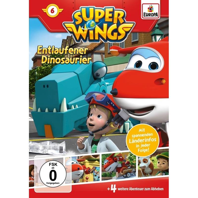 Super Wings Vol. 6 - Entlaufener Dinosaurier von Miller Sonstiges Wortprogramm