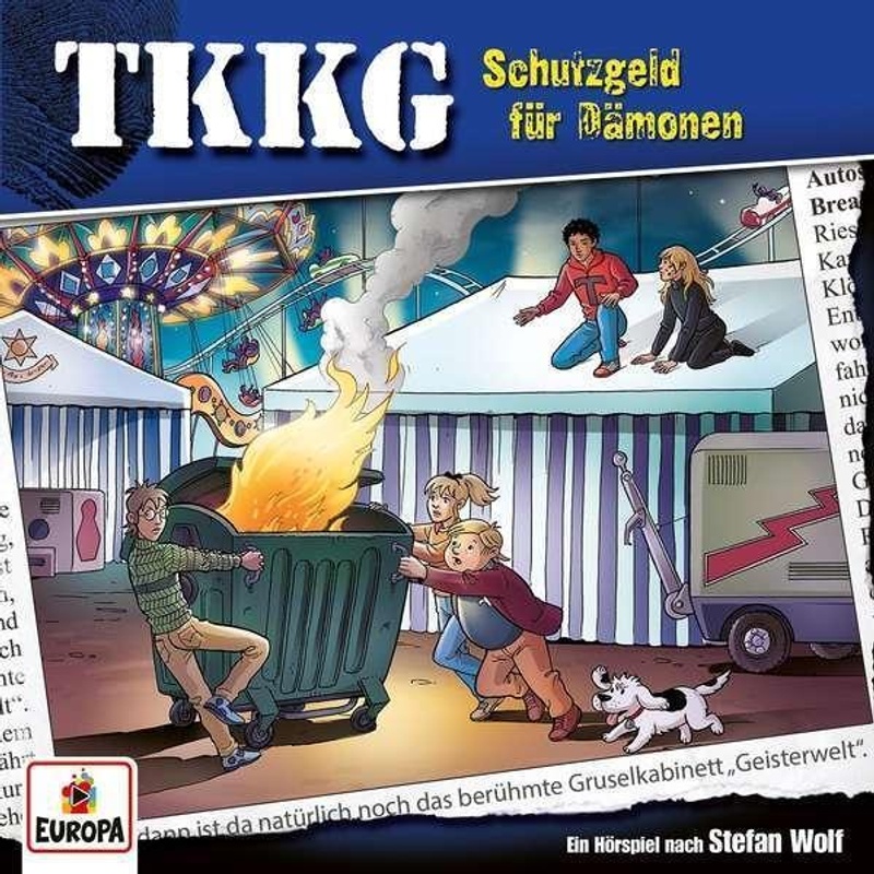 TKKG - Schutzgeld für Dämonen (Folge 218) von Miller Sonstiges Wortprogramm