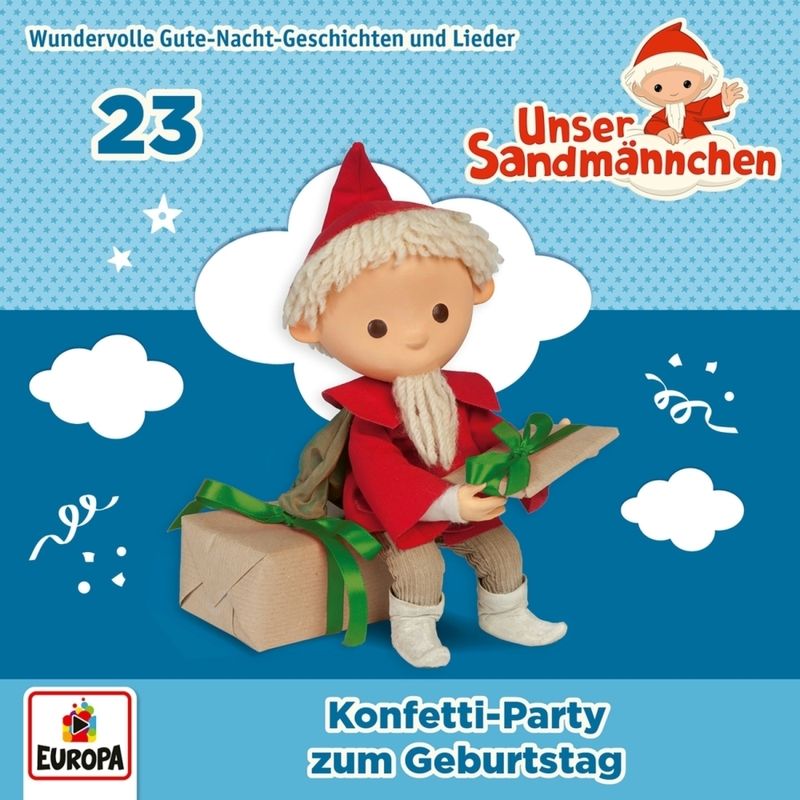 Unser Sandmännchen - Konfetti-Party zum Geburtstag,1 Audio-CD von Miller Sonstiges Wortprogramm