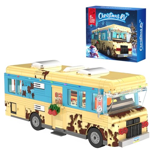 Millionspring Cousin Wohnmobil-Bausatz mit LED-Licht, Weihnachtsferien, Cousin Wohnmobil-Bausatz, Vater und Ehemann, Filmfans, 532 Teile Millionspring Cousin Wohnmobil-Bausatz mit LED-Licht, Weihnachtsferien, Cousin Wohnmobil-Bausatz, Vater und Ehemann, Filmfans, 532 Teile von Millionspring