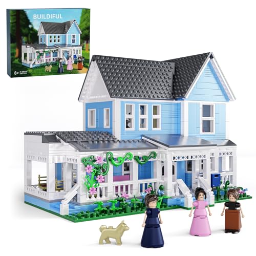 Millionspring Gilm Girls Hausbausatz als Geschenk für Fernsehfans (1107 Teile) von Millionspring