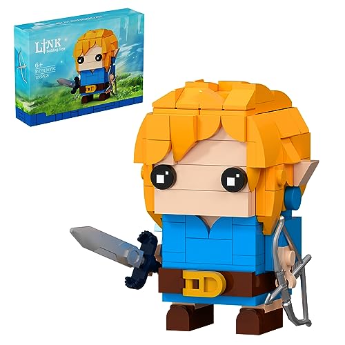 Millionspring Link Figures Building Block Set, BOTW Decorations and Breath of The Wild Building Toy, Gifts for Boys Aged 6-12 Years, Girls and Game Fans, Model Collector (158 Pieces) von Millionspring
