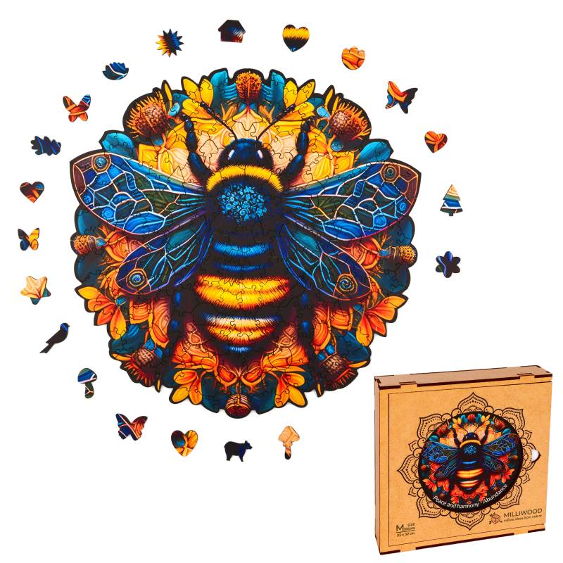 Milliwood Holzpuzzle - Fülle 206 Teile Puzzle Miliwood-5065 Milliwood Holzpuzzle - Fülle 206 Teile Puzzle Miliwood-5065 von Milliwood