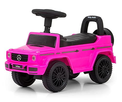Fahrzeug-Kinderwagen zum Aufsitzen für Kinder Mercedes G rosa Milly Mally Fahrzeug-Kinderwagen zum Aufsitzen für Kinder Mercedes G rosa Milly Mally von Milly Mally