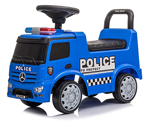 Gehhilfe, Aufsitzfahrzeug, Schieber, Auto, Polizei, Mercedes, Antos, Milly Mally Gehhilfe, Aufsitzfahrzeug, Schieber, Auto, Polizei, Mercedes, Antos, Milly Mally von Milly Mally