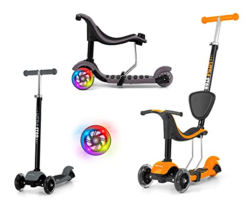 MILLY MALLY 6228192 Mally 1 Little Star Roller Schieber Laufrad Rutscher 3in1 ab 2 Jahre ORANGE MILLY MALLY 6228192 Mally 1 Little Star Roller Schieber Laufrad Rutscher 3in1 ab 2 Jahre ORANGE von Milly Mally