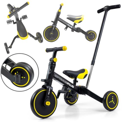 Milly Mally Bicycle 4in1 Optimus Plus Blaues Dreirad mit Griff, Laufrad für ein Kind schiebeauto ab 1 jahr dreirad von kettler dreirad kettler mit schubstange trike kinder kinderdreirad mit schubstang Milly Mally Bicycle 4in1 Optimus Plus Blaues Dreirad mit Griff, Laufrad für ein Kind schiebeauto ab 1 jahr dreirad von kettler dreirad kettler mit schubstange trike kinder kinderdreirad mit schubstang von Milly Mally