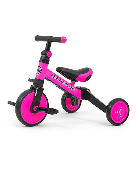 Milly Mally Dreirad 3 in 1 Optimus, Rosa Milly Mally Dreirad 3 in 1 Optimus, Rosa von Milly Mally