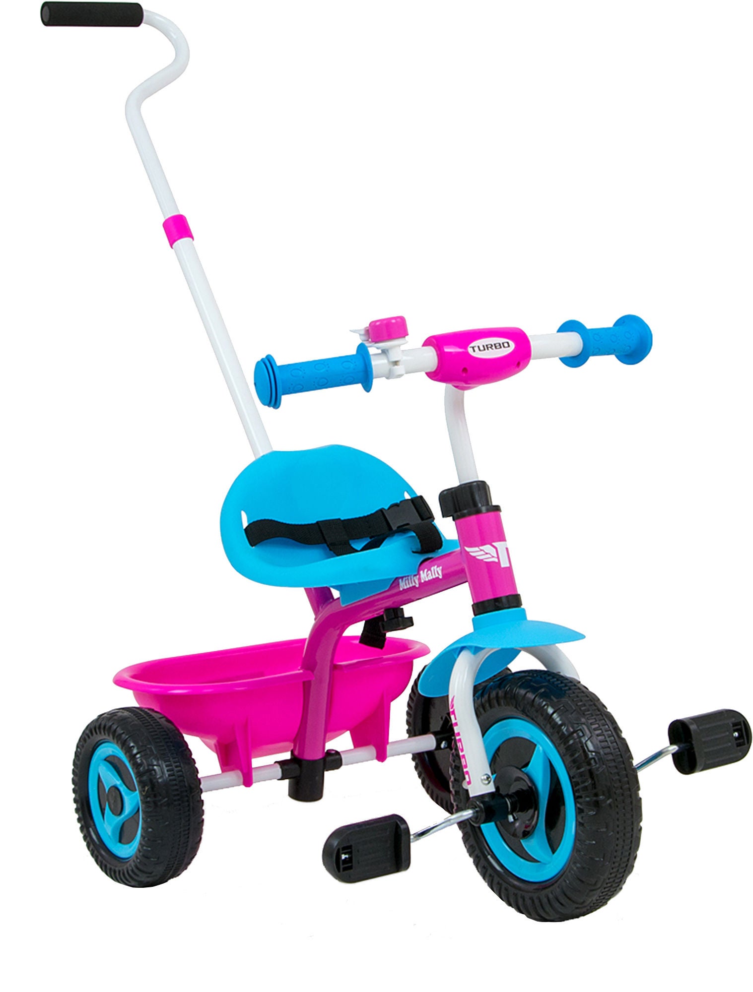 Milly Mally Dreirad Turbo, Rosa/Blau Milly Mally Dreirad Turbo, Rosa/Blau von Milly Mally
