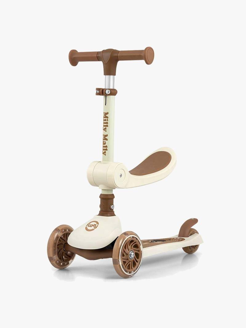 Milly Mally Fuzzy Tretroller, Beige Milly Mally Fuzzy Tretroller, Beige von Milly Mally